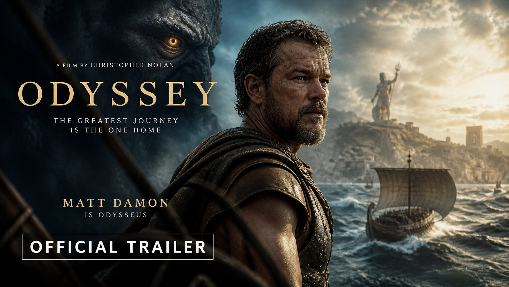 Christopher Nolan’s The Odyssey Trailer Breaks the Internet